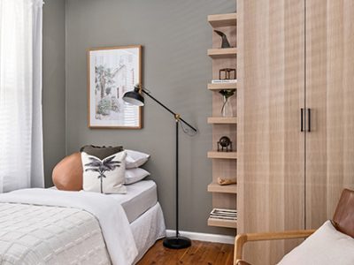 Coaching déco pour une chambre d'amis dans des tons neutres