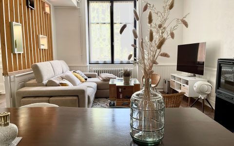 Le salon - Après relooking déco